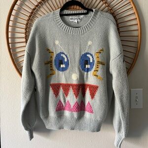 Wildfox cat sweater size Small